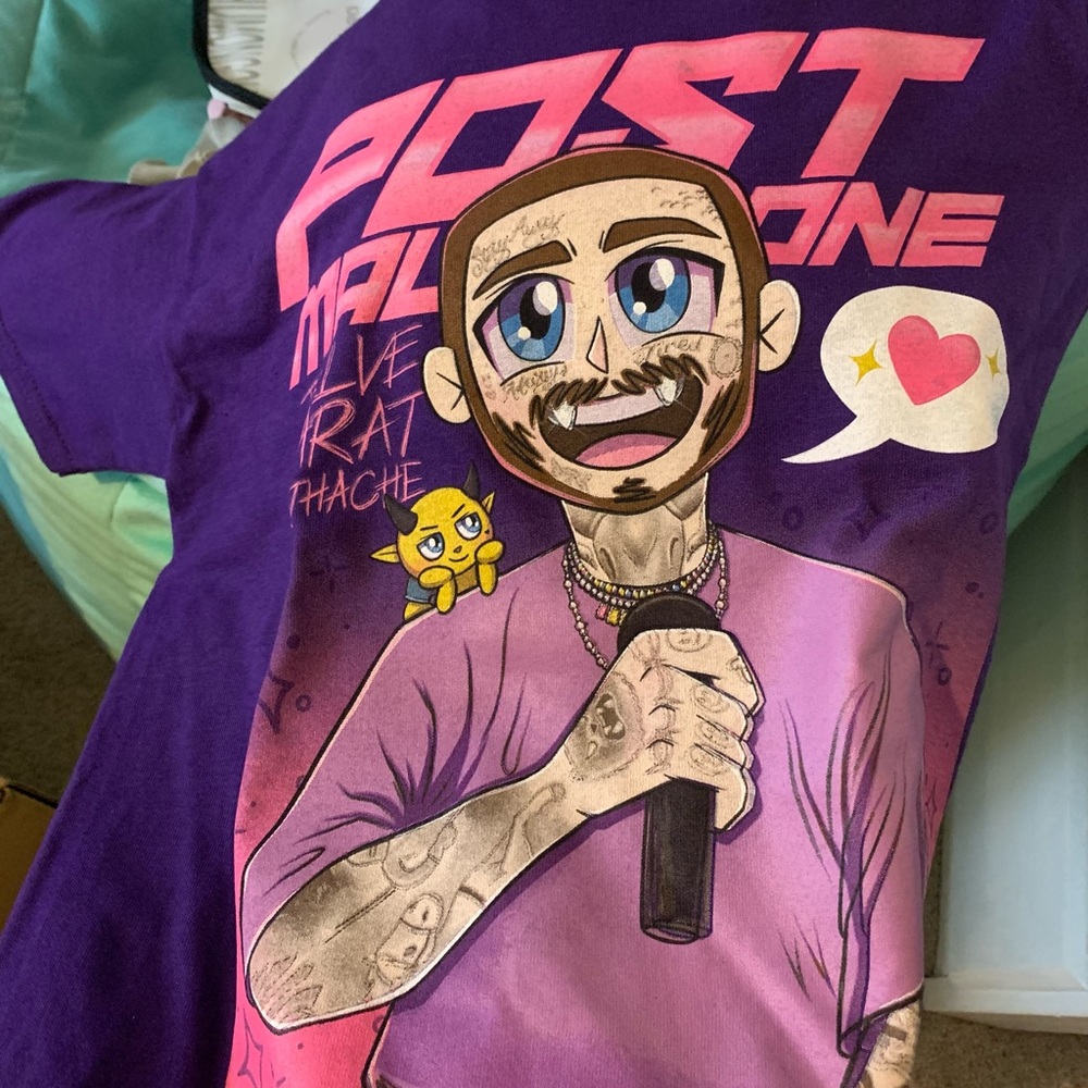 Authentic NWOT Post Malone 12 Carat Toothache Tour T-Shirt